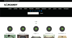 Desktop Screenshot of earcandycabs.com