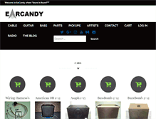 Tablet Screenshot of earcandycabs.com